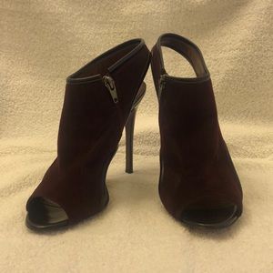 7 for all mankind (leather) heels . Never worn